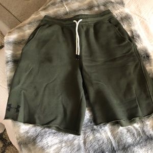 Men’s Army Green Under Armour Shorts